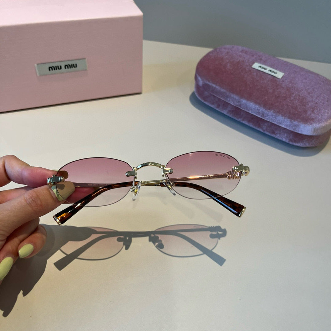 Miu Miu Fashion Silver Lens Sunglasses for Men & Women - 416264 - detail image 9