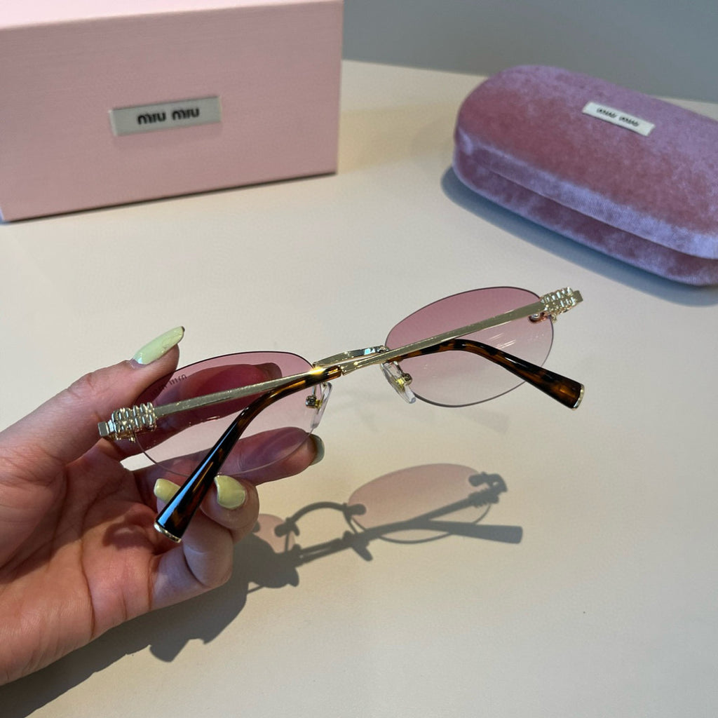 Miu Miu Fashion Silver Lens Sunglasses for Men & Women - 416238 - detail image 6
