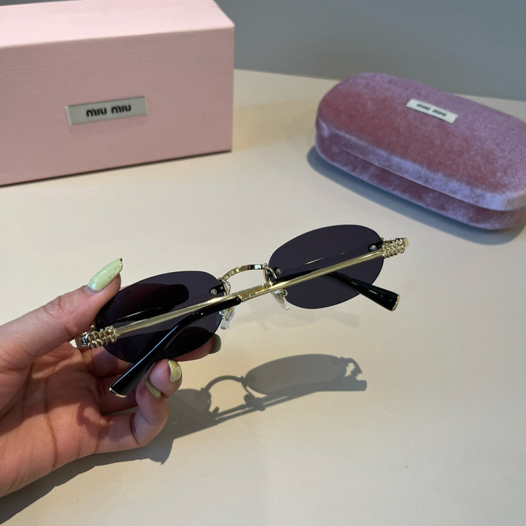 Miu Miu Fashion Silver Lens Sunglasses for Men & Women - 416239 - detail image 5