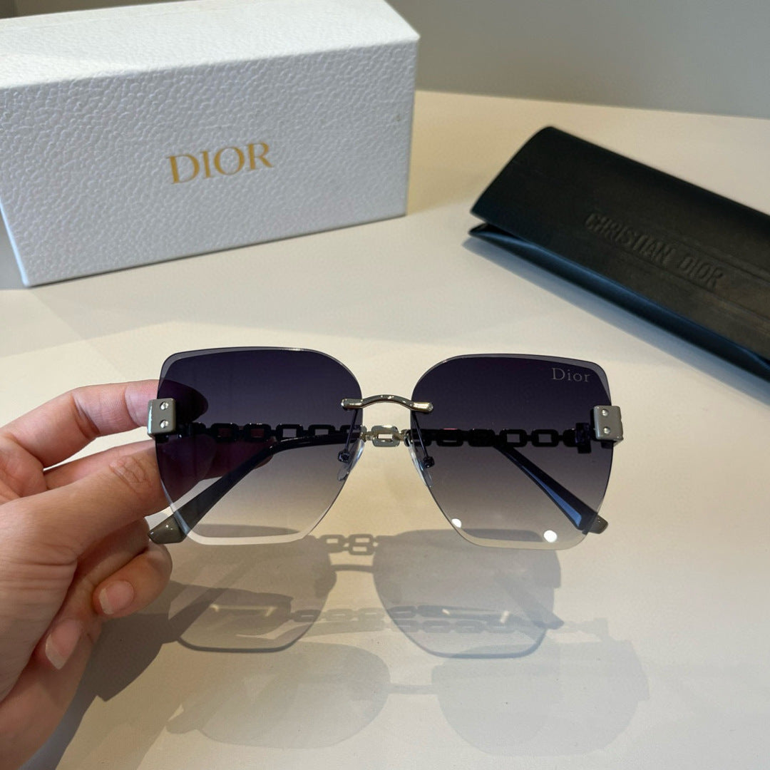 Dior Fashion Silver Lens Sunglasses for Men & Women - 398678 - detail image 8