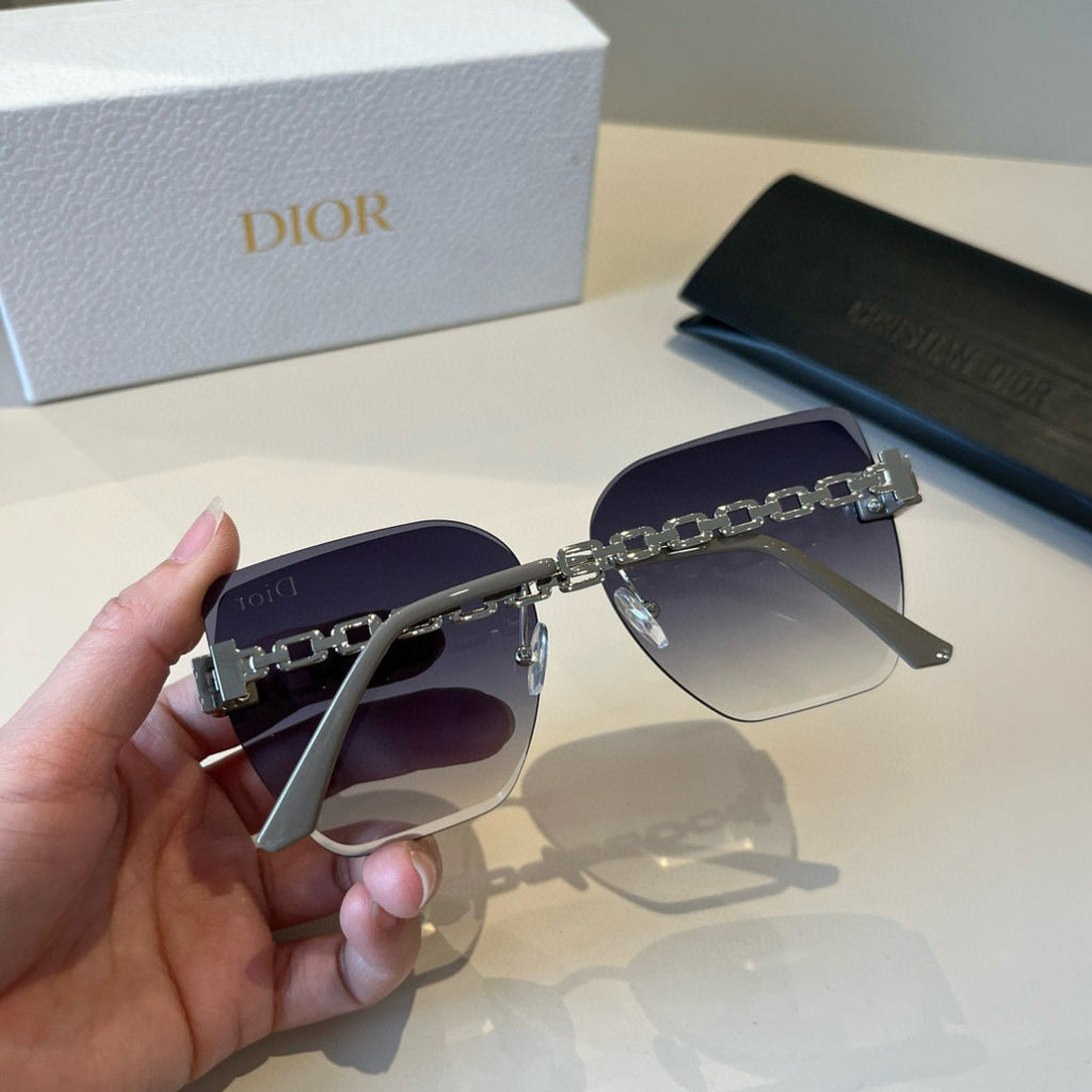 Dior Fashion Silver Lens Sunglasses for Men & Women - 398678 - detail image 5