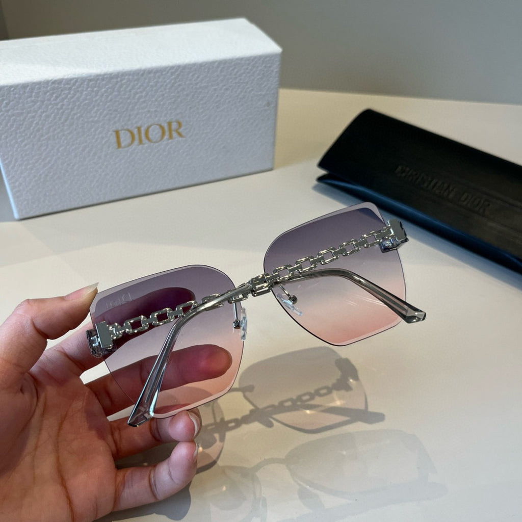 Dior Fashion Silver Lens Sunglasses for Men & Women - 398679 - detail image 7