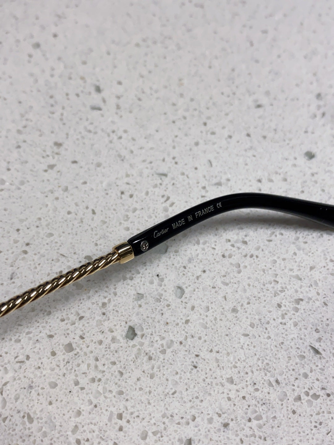 Cartier Lightweight Rimless Blue Lens Sunglasses for Men & Women - 415843 - detail image 8
