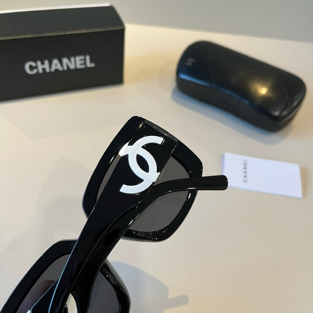 Chanel Fashion Black Lens Sunglasses for Men & Women - 358035 - detail image 7