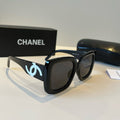 Chanel Fashion Black Lens Sunglasses for Men & Women - 358035