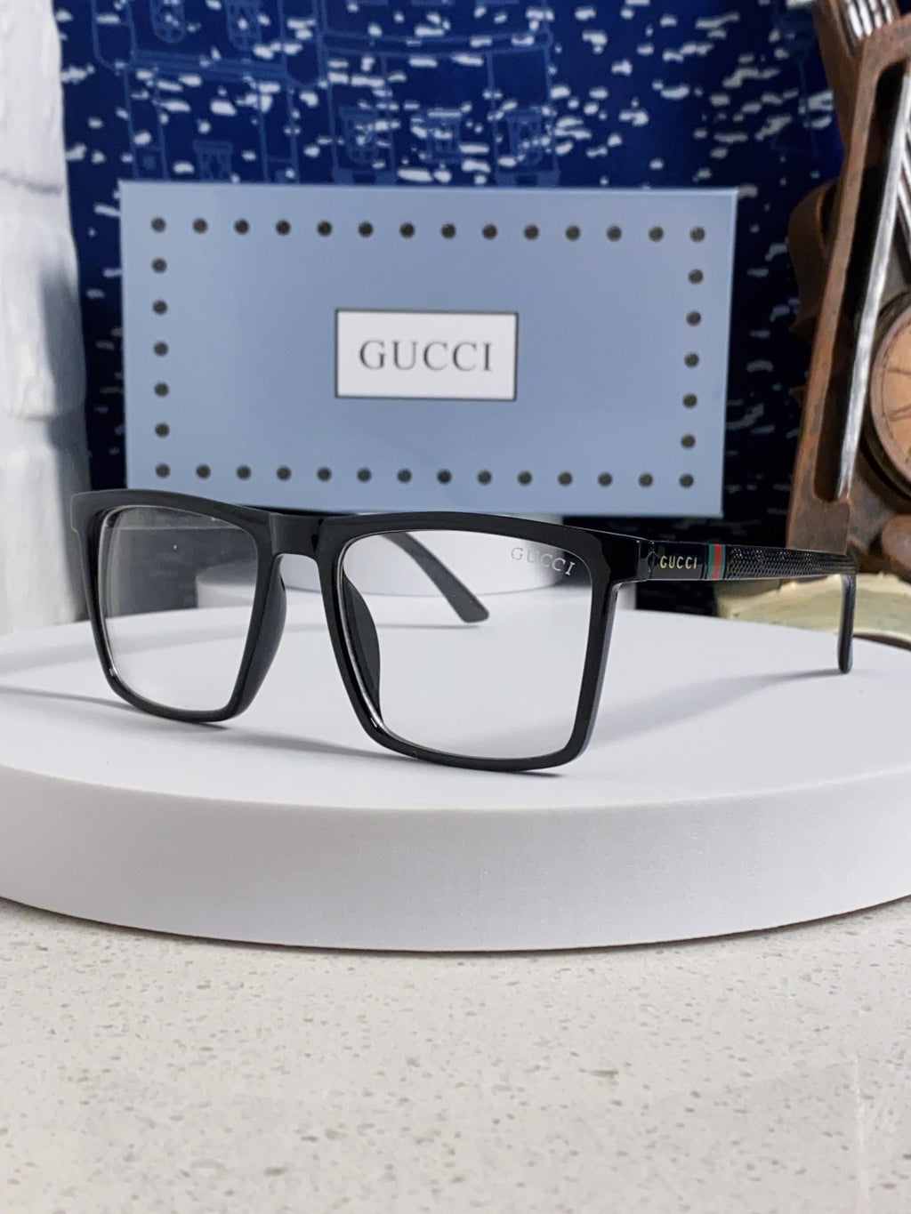 Gucci Polarized Fashion Silver Lens Sunglasses for Men & Women - 414983