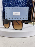 Gucci Polarized Fashion Brown Lens Sunglasses for Men & Women - 414985