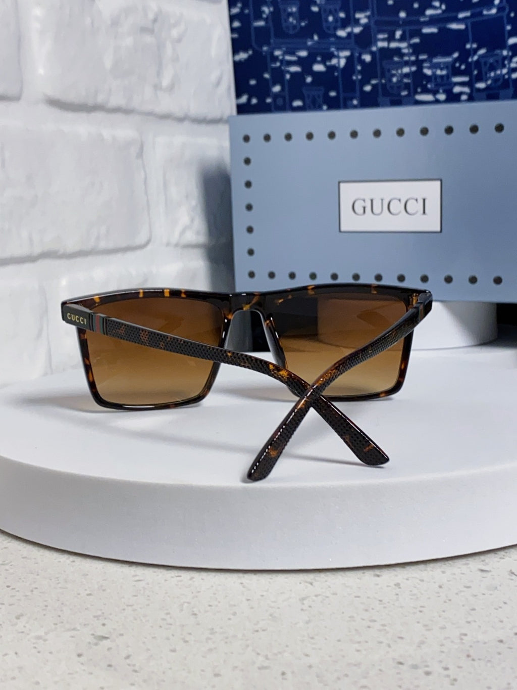 Gucci Polarized Fashion Brown Lens Sunglasses for Men & Women - 414985 - detail image 3