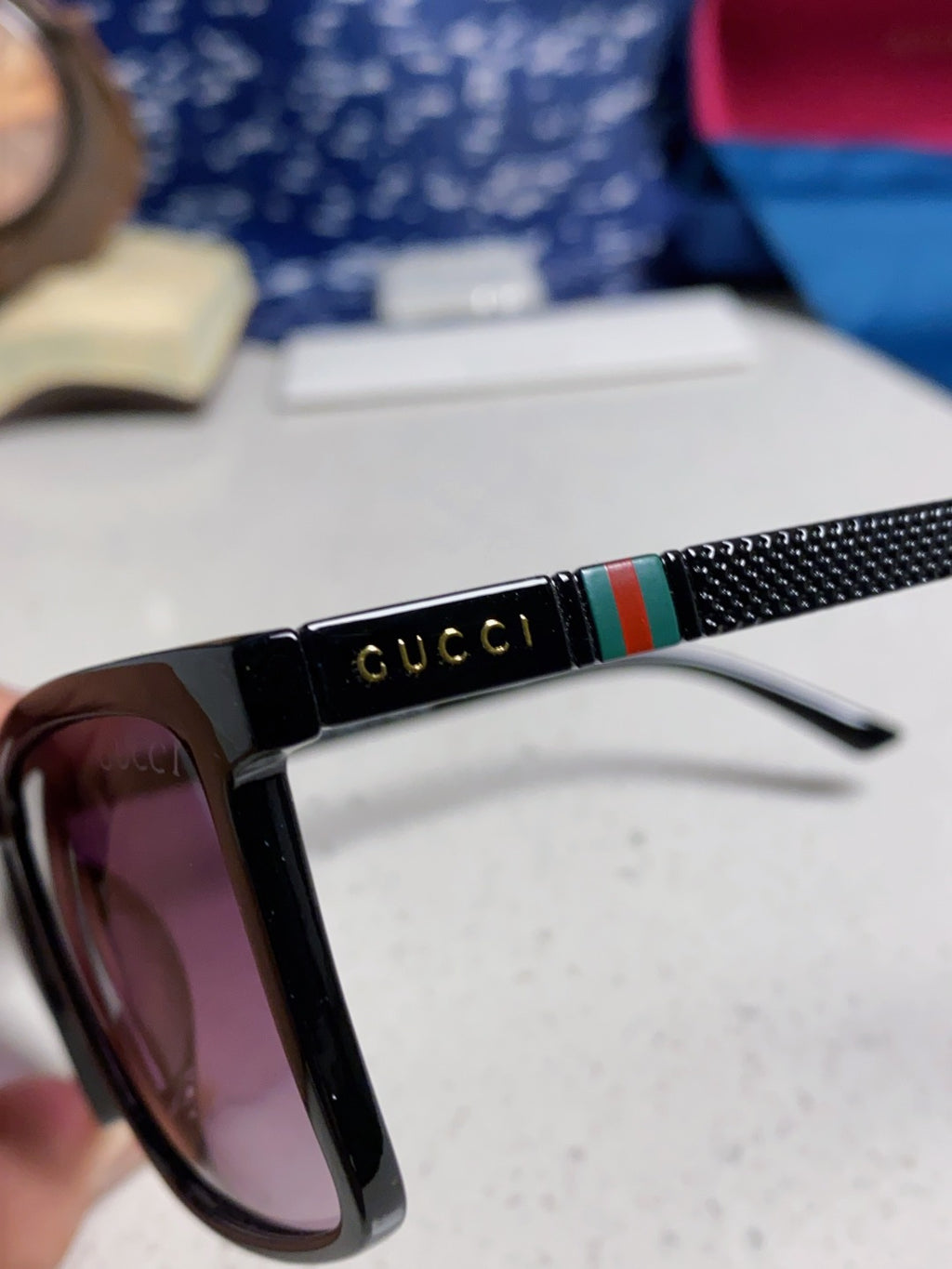 Gucci Polarized Fashion Silver Lens Sunglasses for Men & Women - 414986 - detail image 7