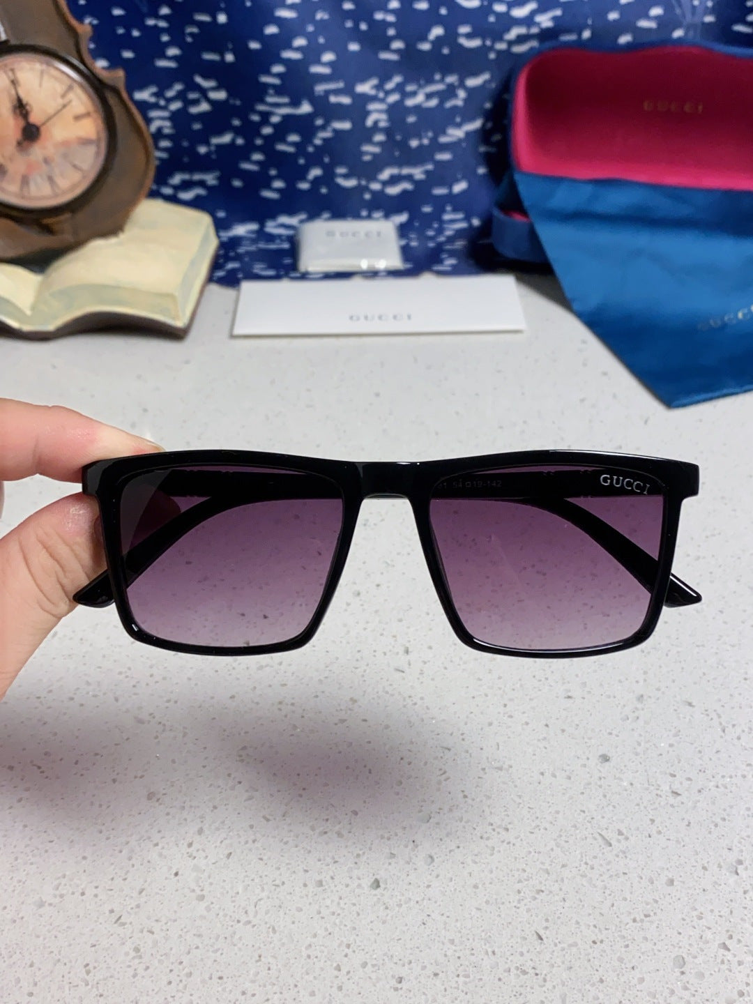 Gucci Polarized Fashion Silver Lens Sunglasses for Men & Women - 414986 - detail image 4