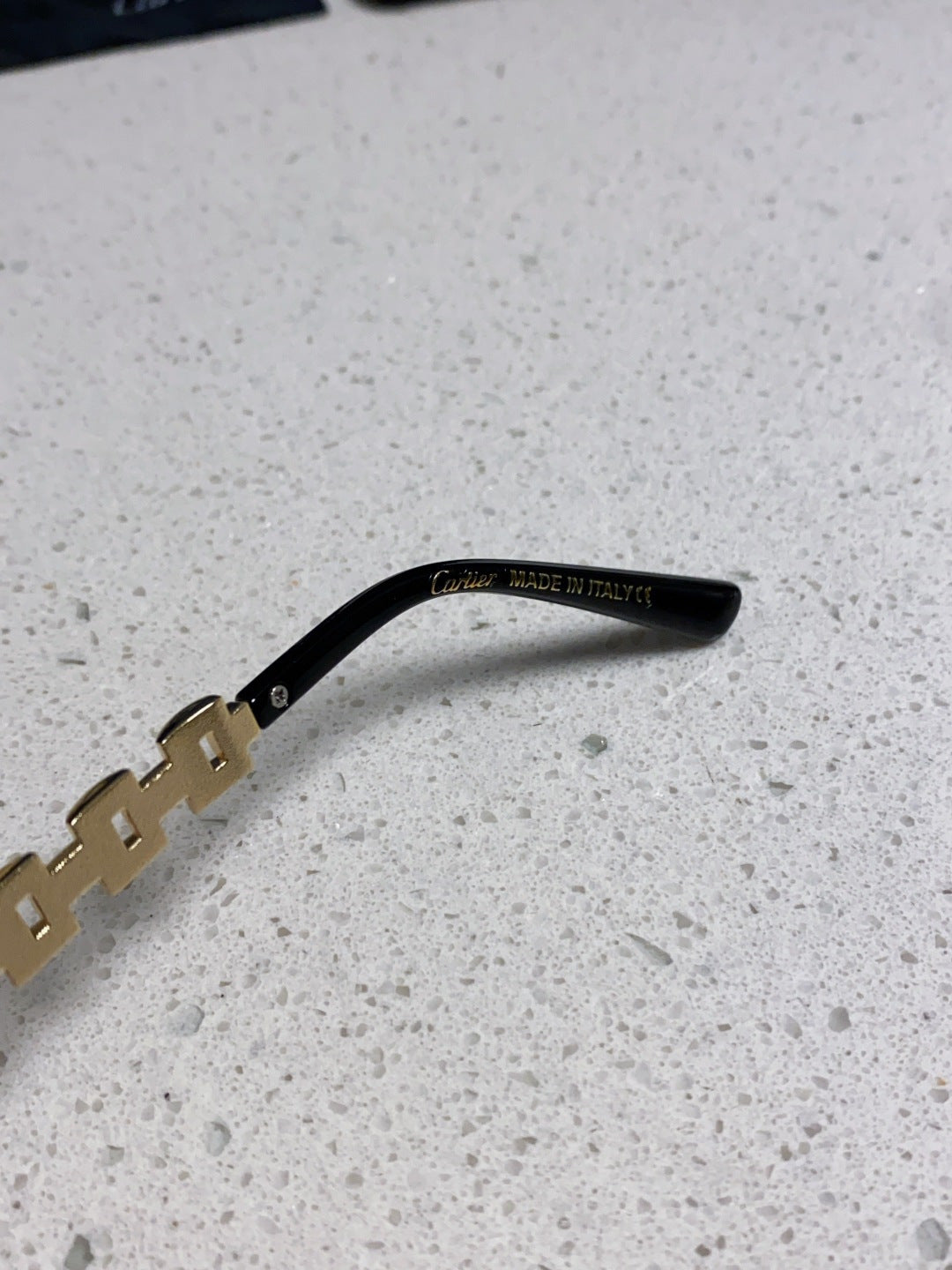 Cartier Lightweight Rimless Silver Lens Sunglasses for Men & Women - 415884 - detail image 8