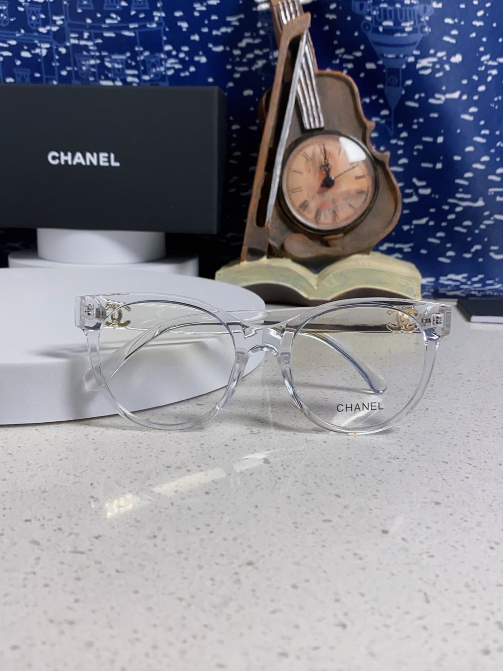 Chanel Fashion Silver Lens Sunglasses for Women - 415181 - detail image 9
