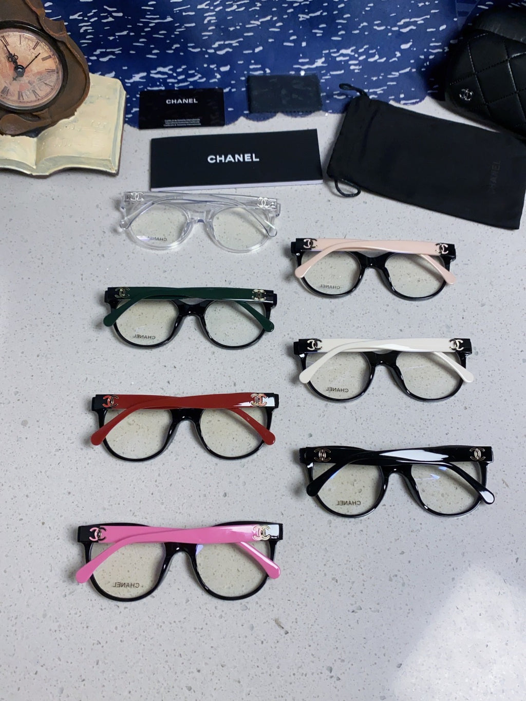 Chanel Fashion Silver Lens Sunglasses for Women - 415187 - detail image 11