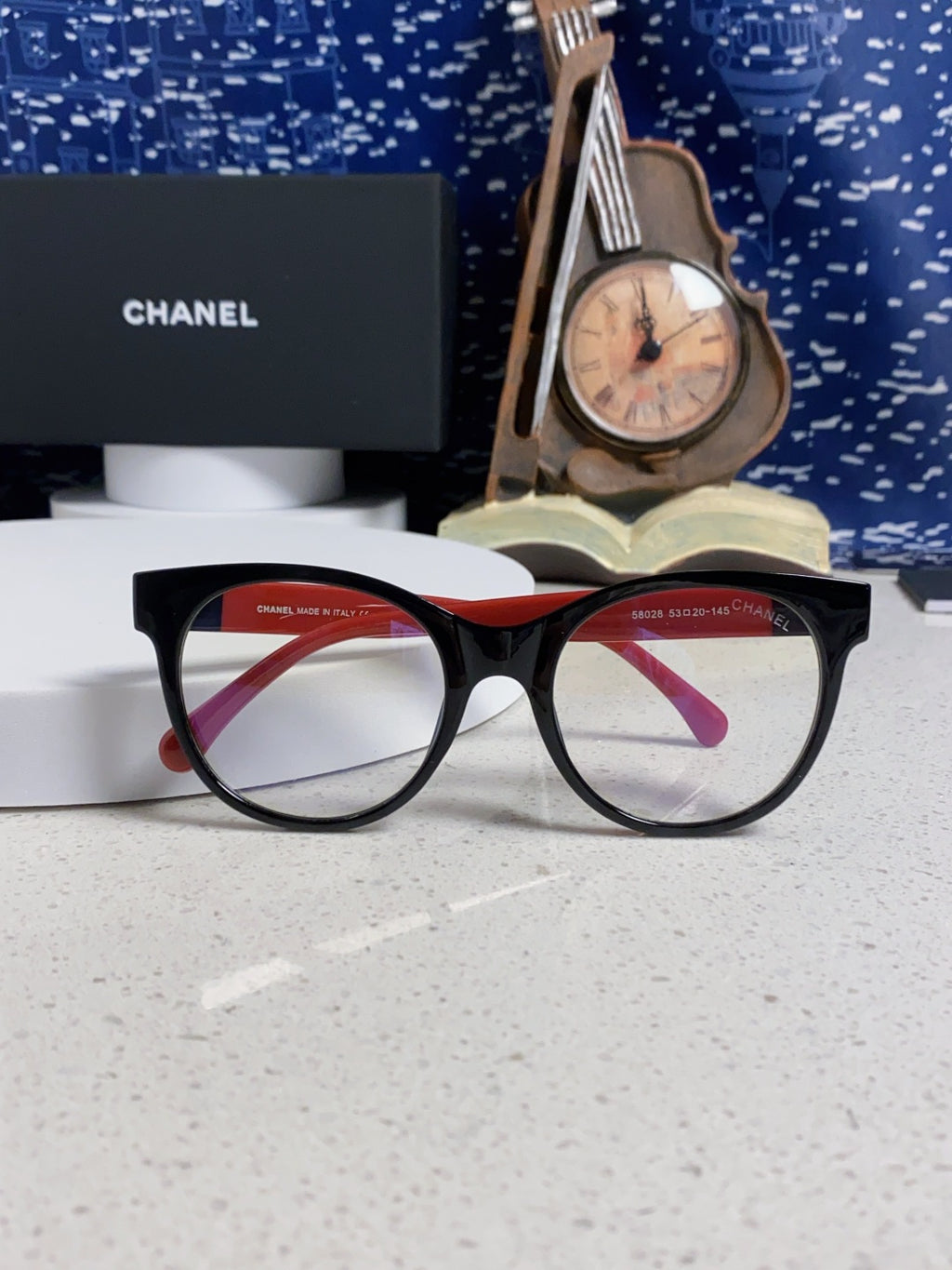 Chanel Fashion Silver Lens Sunglasses for Women - 415183 - detail image 9