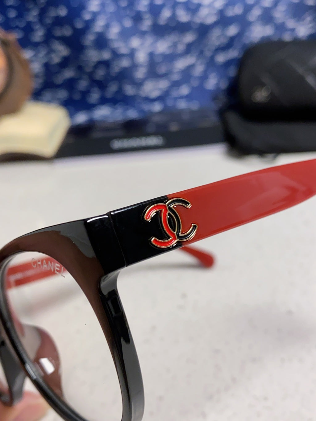 Chanel Fashion Silver Lens Sunglasses for Women - 415183 - detail image 7