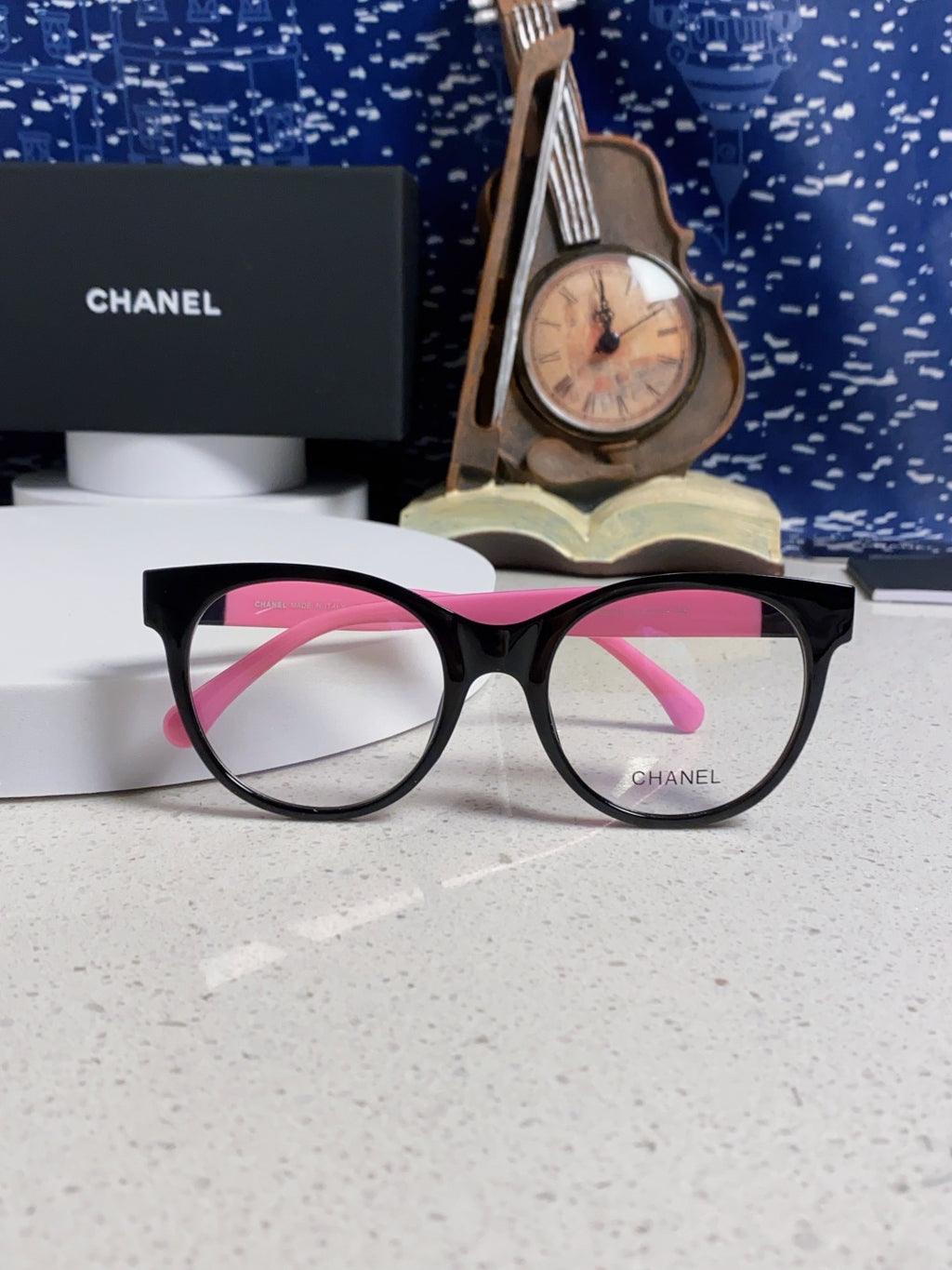 Chanel Fashion Silver Lens Sunglasses for Women - 415184 - detail image 9