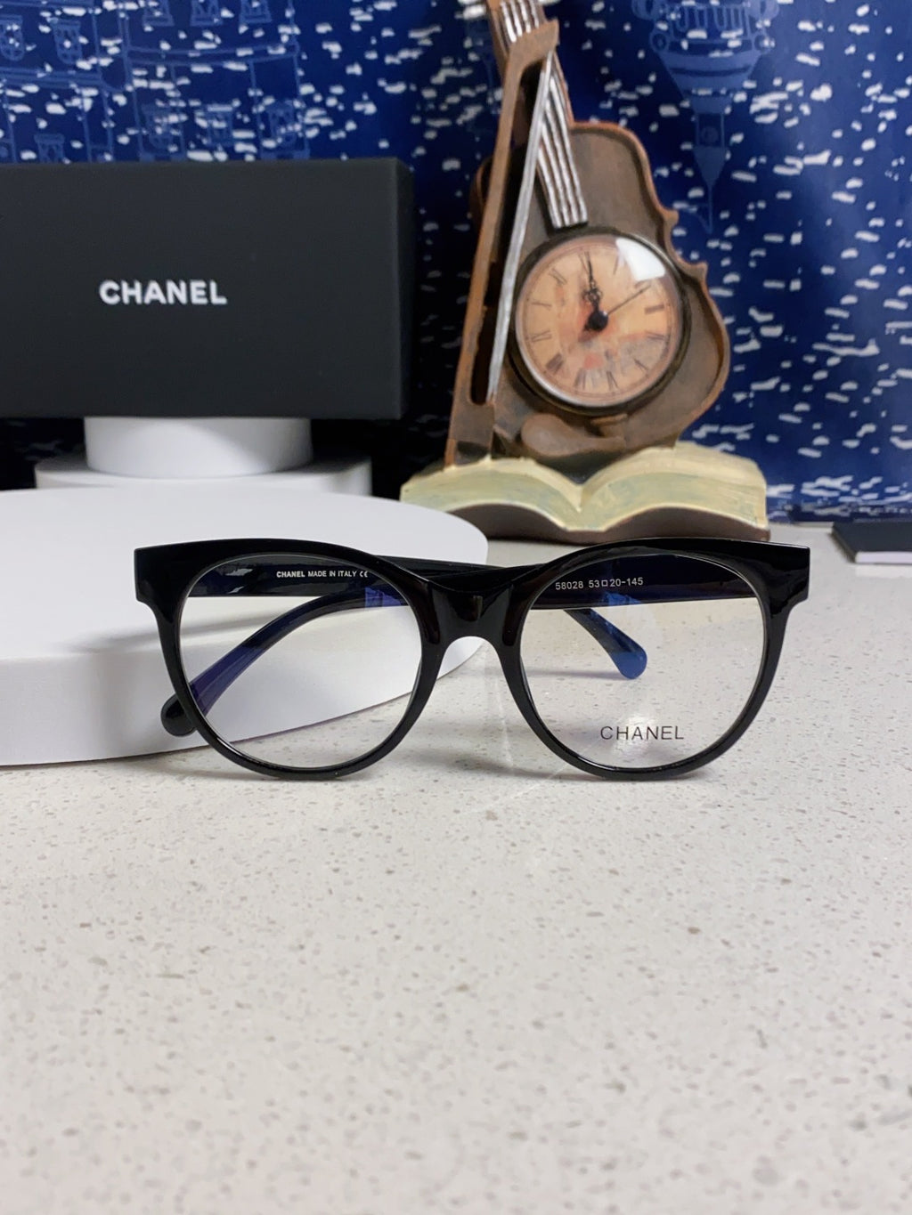 Chanel Fashion Silver Lens Sunglasses for Women - 415187 - detail image 9