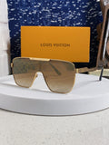 Louis Vuitton Square Brown Lens Sunglasses for Men & Women