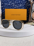 Louis Vuitton Round Black Lens Sunglasses for Men & Women - 493160