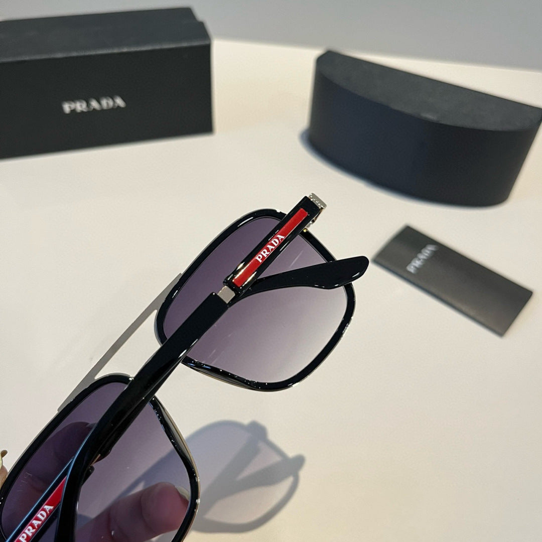 Prada Fashion Black Lens Sunglasses for Men & Women - 998126 - detail image 8
