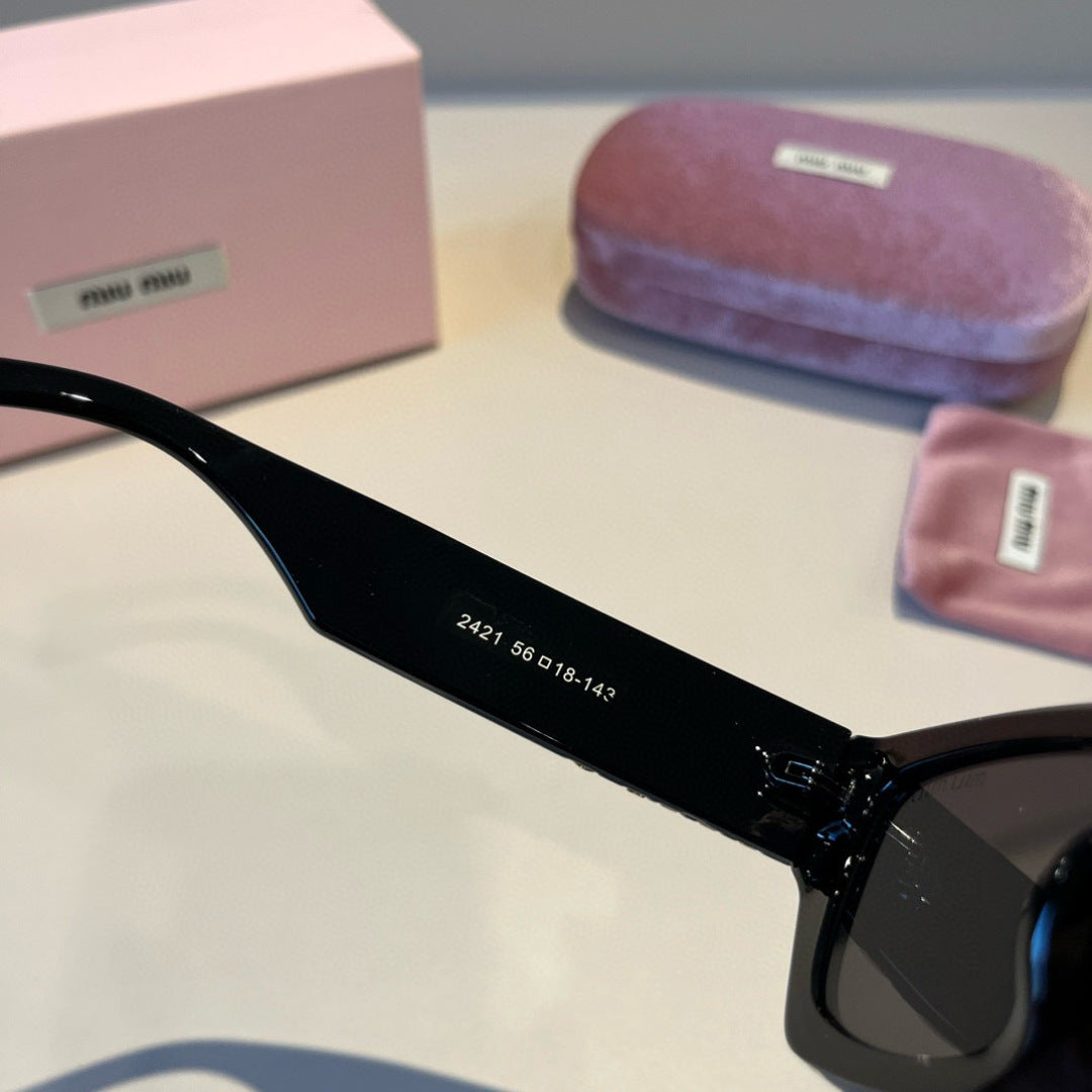 Miu Miu Fashion Black Lens Sunglasses for Men & Women - 466101 - detail image 6