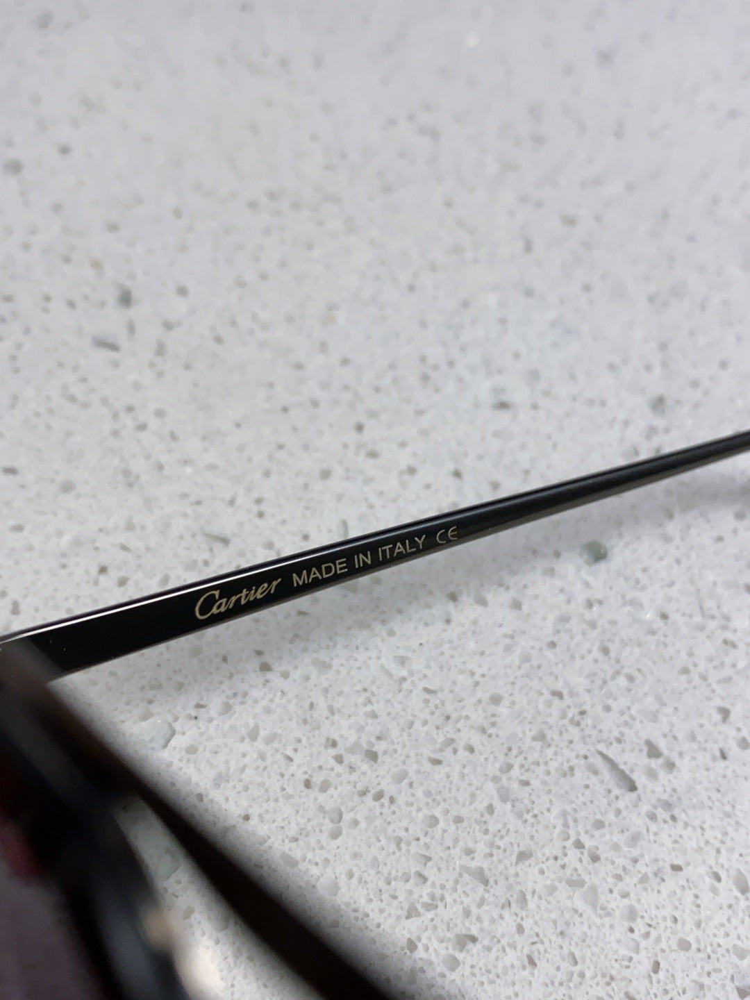 Cartier Metal Round Silver Lens Sunglasses for Men & Women - 358539 - detail image 8