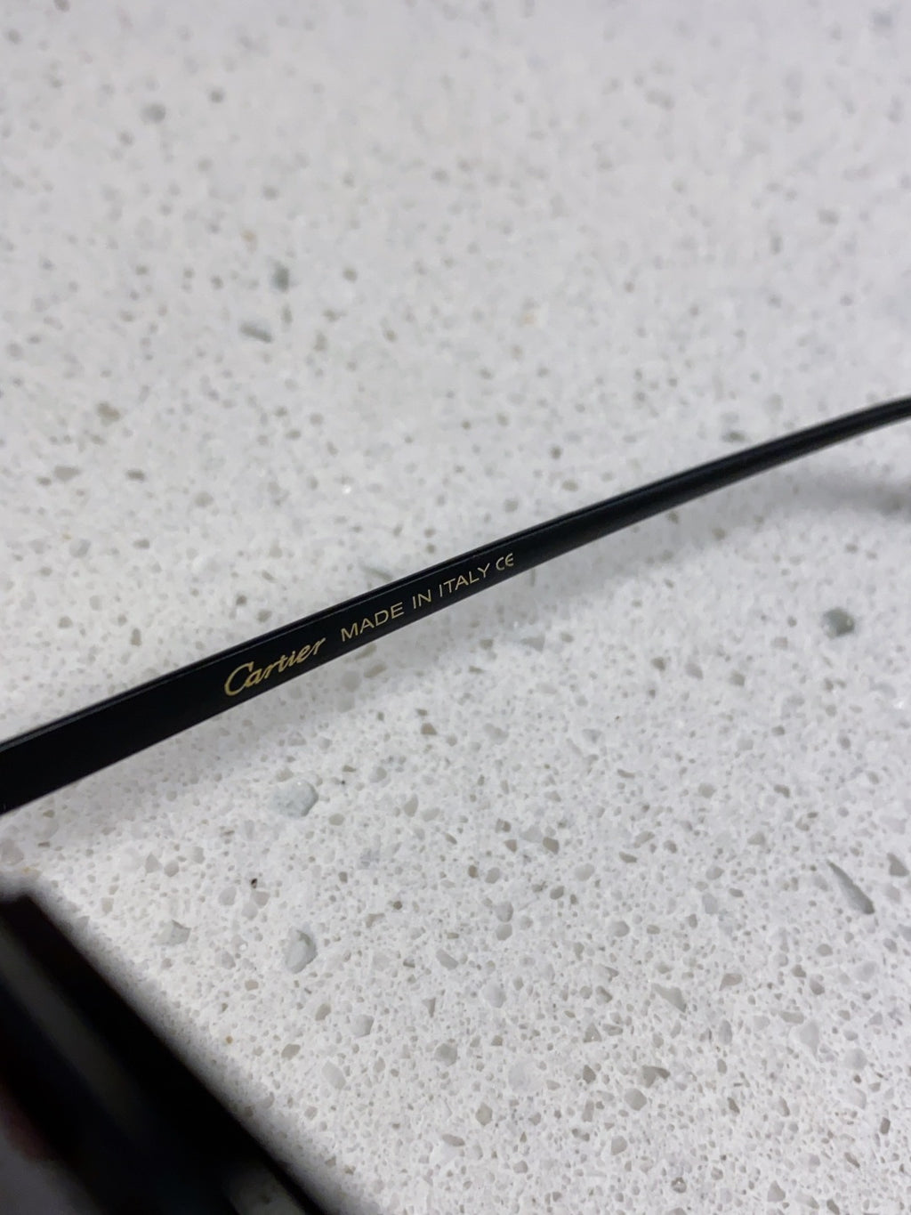 Cartier Metal Round Black Lens Sunglasses for Men & Women - detail image 8