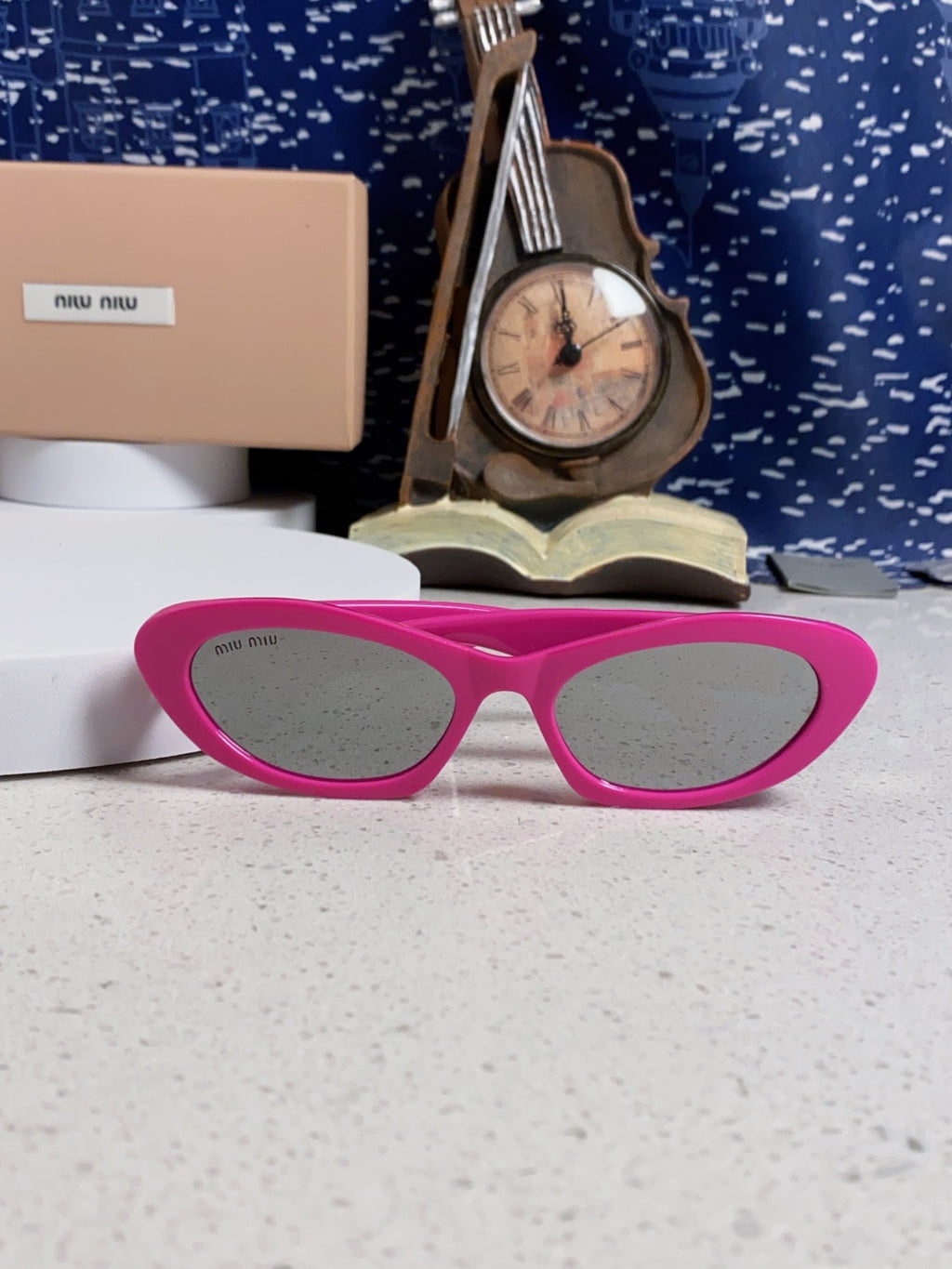 Miu Miu Cat-Eye Purple Lens Sunglasses for Men & Women - 358706 - detail image 9