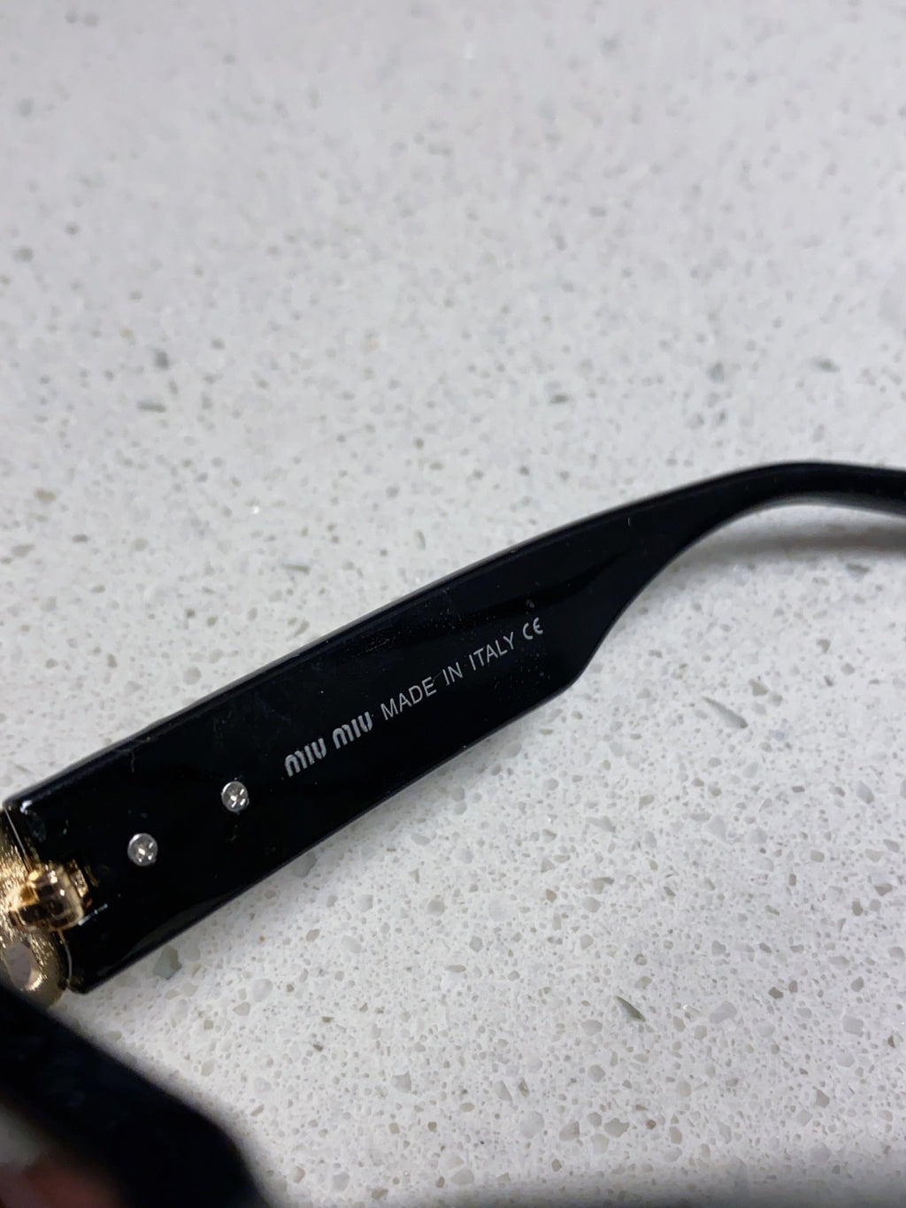 Miu Miu Cat-Eye Black Lens Sunglasses for Men & Women - 358705 - detail image 8