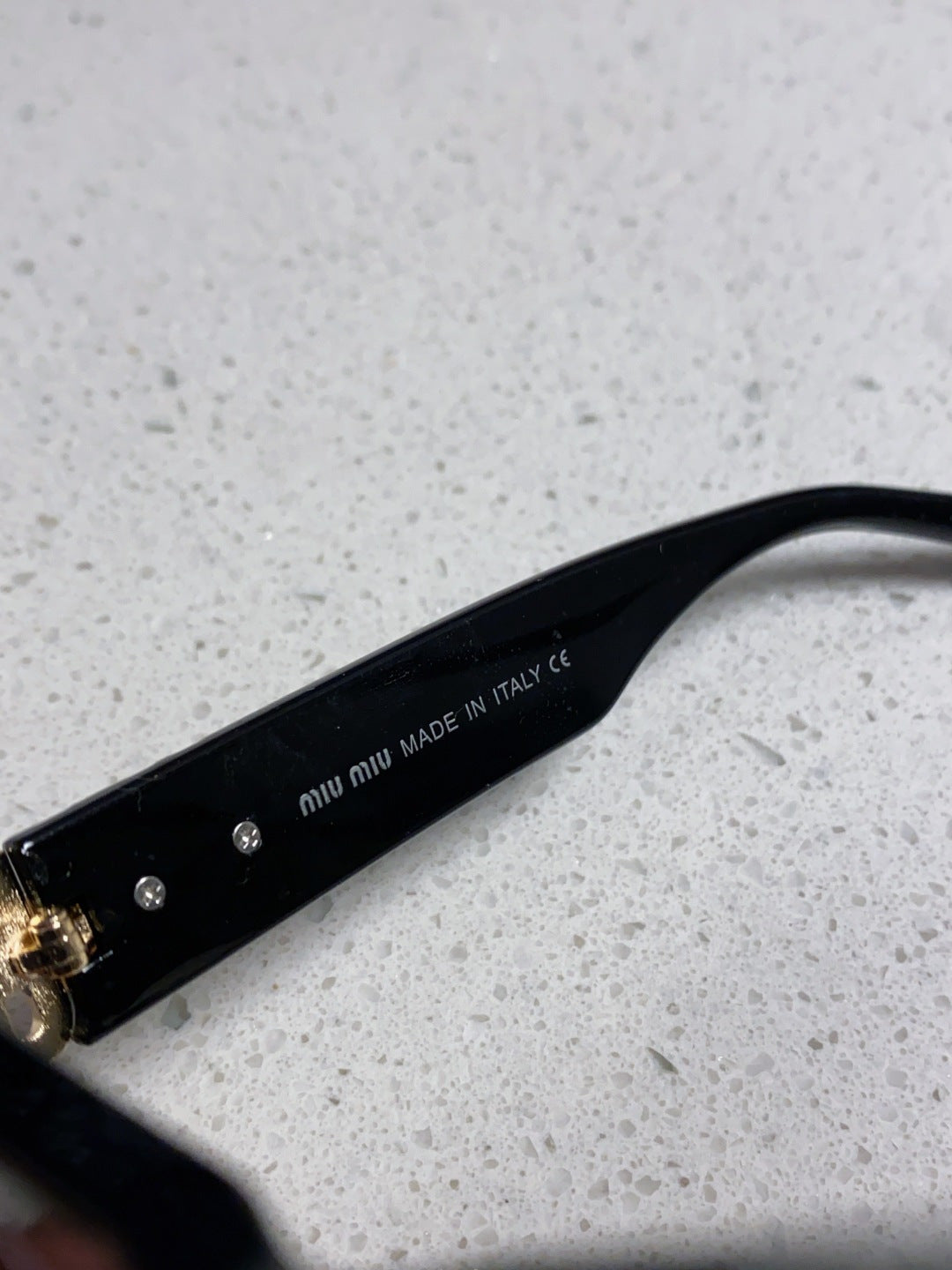 Miu Miu Cat-Eye Black Lens Sunglasses for Men & Women - 358705 - detail image 8