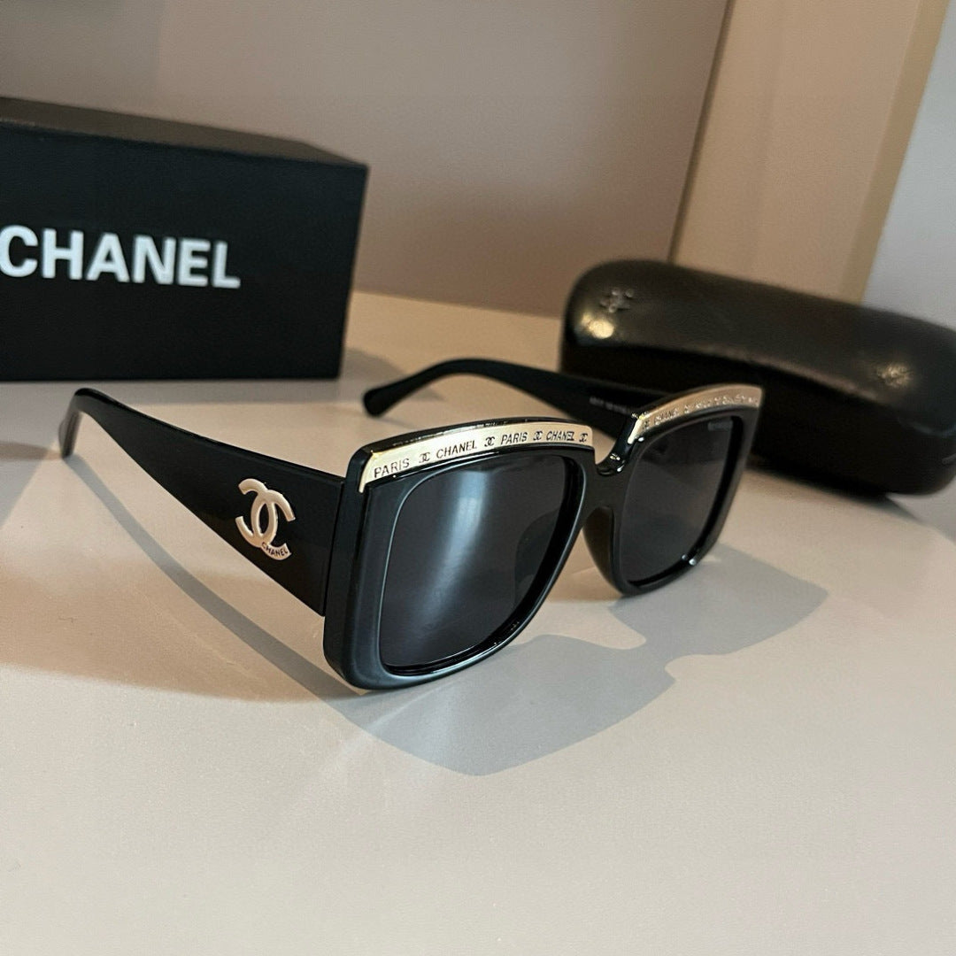 Chanel Fashion Gold Lens Sunglasses for Men & Women - 371791