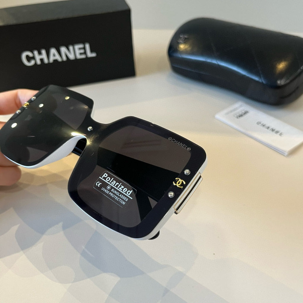 Chanel Fashion Black Lens Sunglasses for Men & Women - 371794 - detail image 5