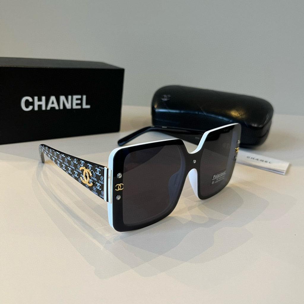 Chanel Fashion Black Lens Sunglasses for Men & Women - 371794