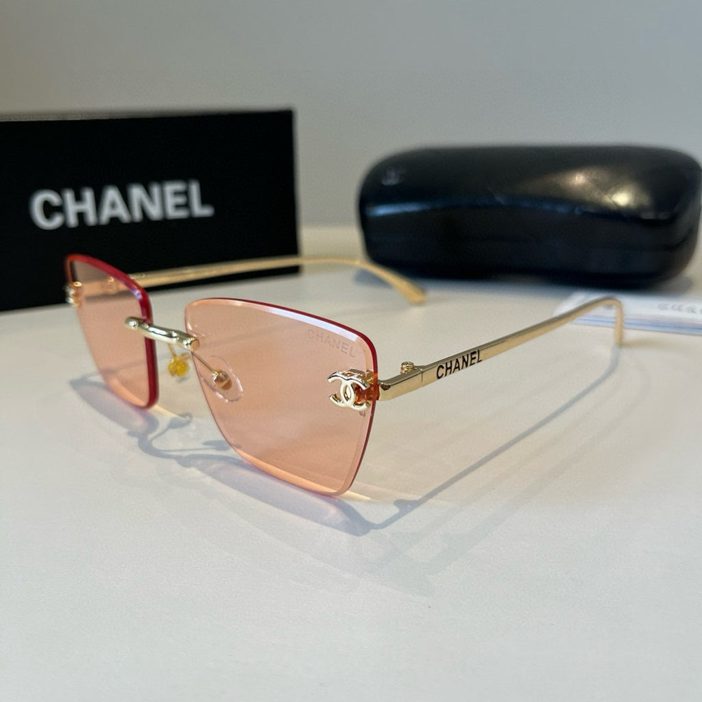 Chanel Fashion Gold Lens Sunglasses for Men & Women - 465196 - detail image 3
