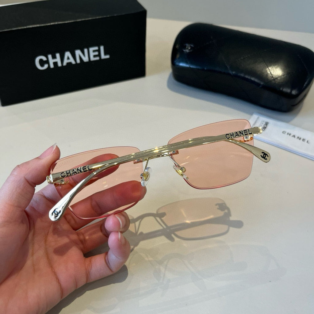 Chanel Fashion Gold Lens Sunglasses for Men & Women - 465196 - detail image 4