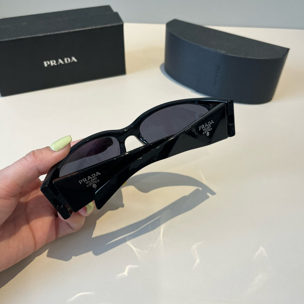 Prada SPRA14 Fashion Black Lens Sunglasses for Men & Women - detail image 8