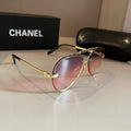 Chanel Fashion Gold Lens Sunglasses for Men & Women - 867019
