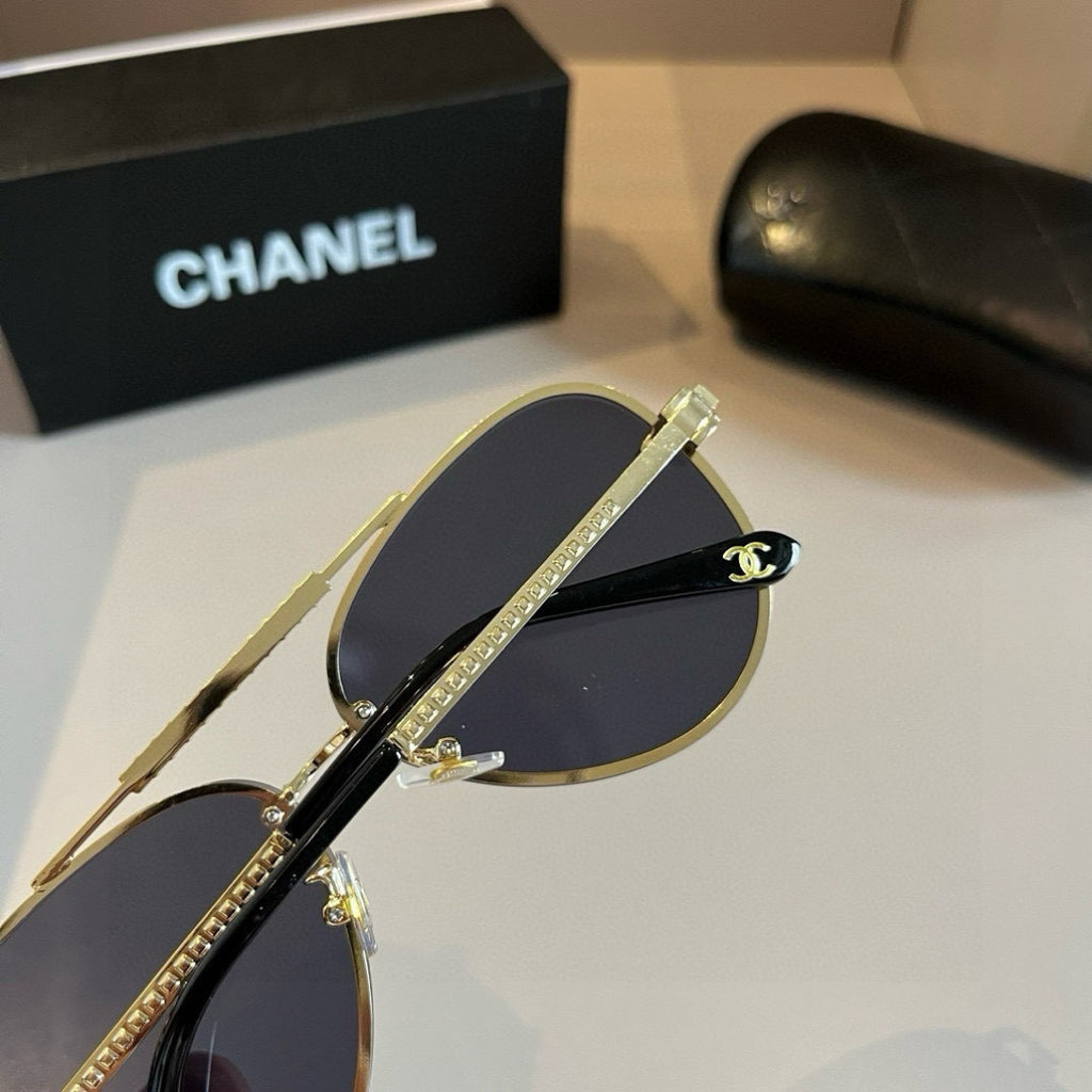 Chanel Fashion Silver Lens Sunglasses for Men & Women - 486682 - detail image 6