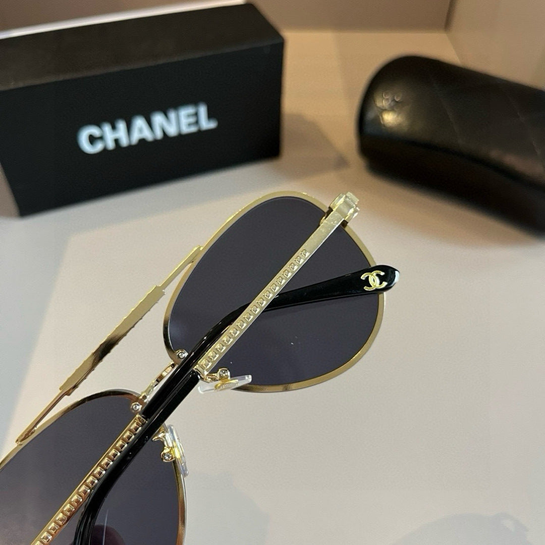 Chanel Fashion Silver Lens Sunglasses for Men & Women - 867020 - detail image 6
