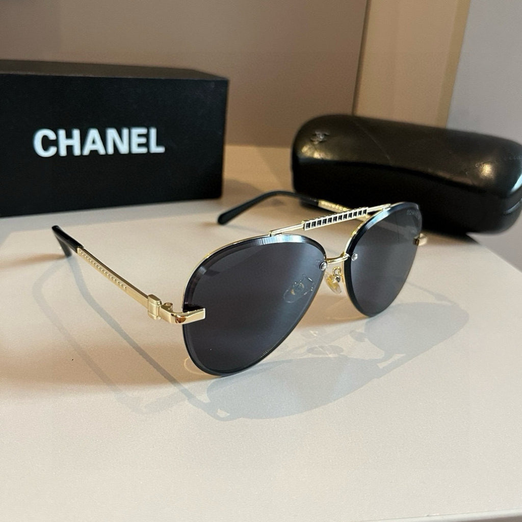Chanel Fashion Silver Lens Sunglasses for Men & Women - 867020