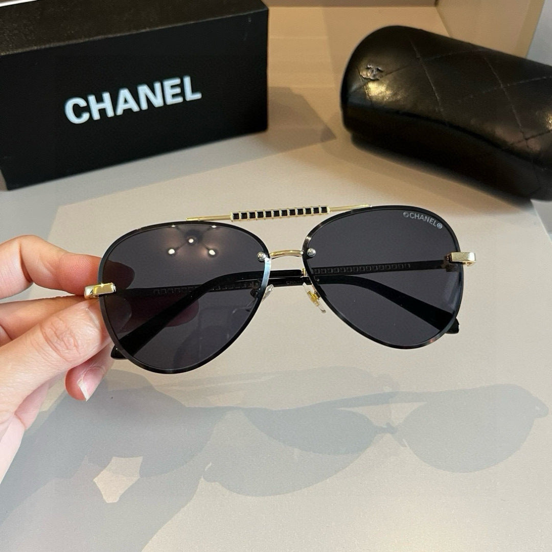 Chanel Fashion Silver Lens Sunglasses for Men & Women - 867020 - detail image 2