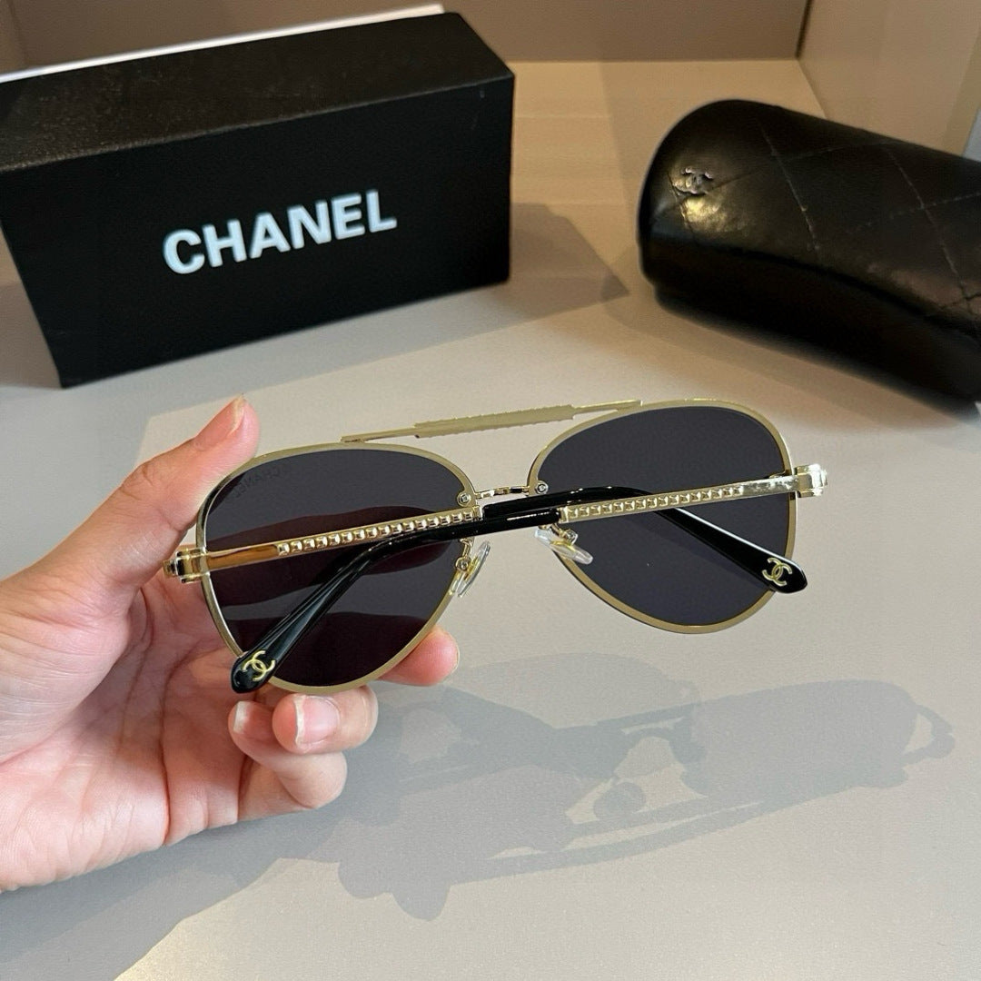 Chanel Fashion Silver Lens Sunglasses for Men & Women - 867020 - detail image 5
