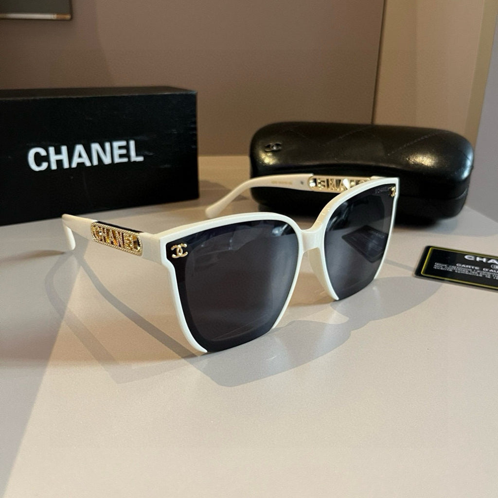 Chanel Fashion Silver Lens Sunglasses for Men & Women - 382222