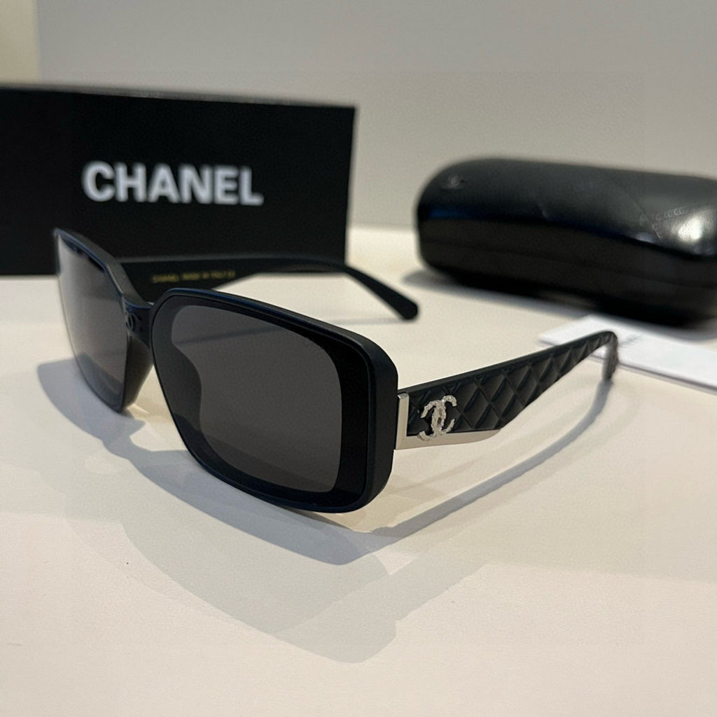 Chanel Square Black Lens Sunglasses for Men & Women - 867024 - detail image 3