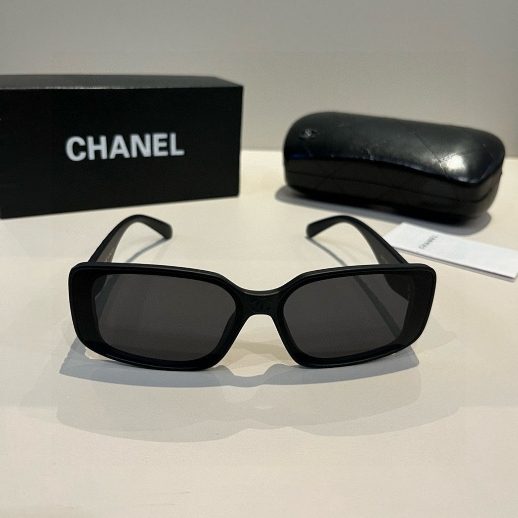 Chanel Square Black Lens Sunglasses for Men & Women - 867024 - detail image 2