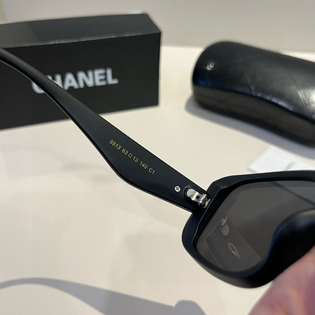 Chanel Square Black Lens Sunglasses for Men & Women - 867024 - detail image 9