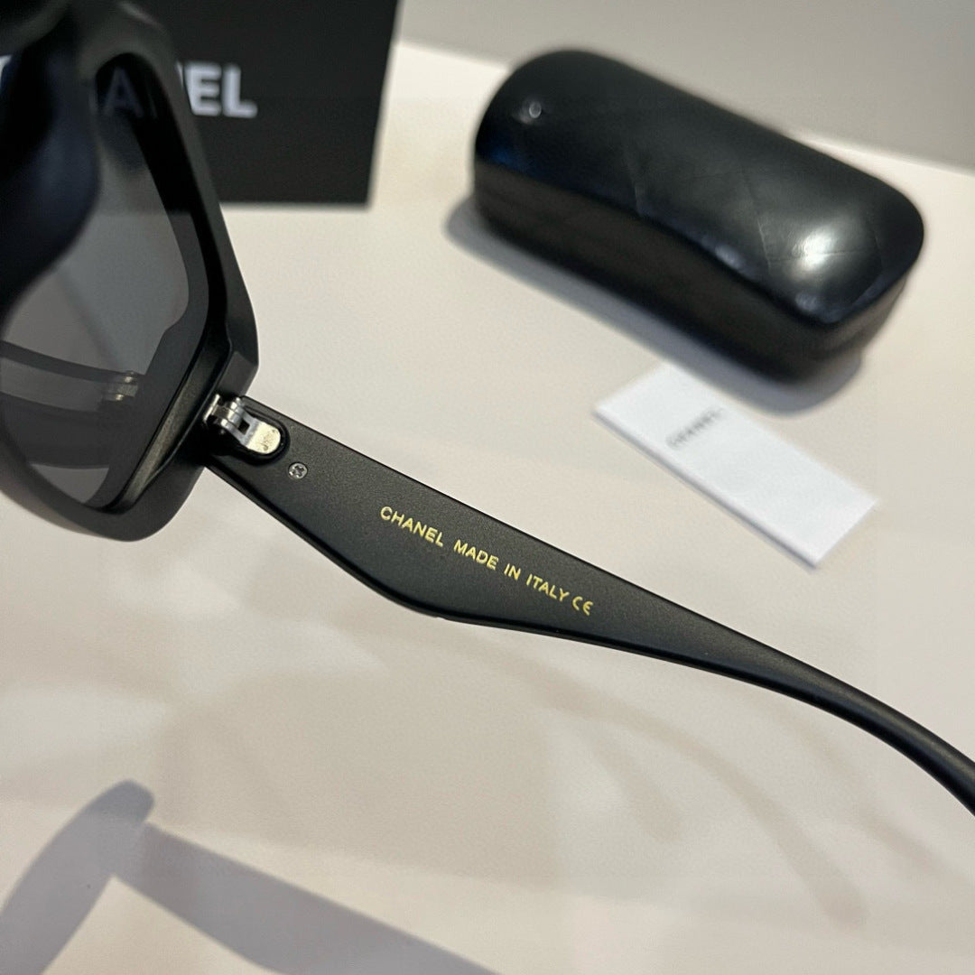 Chanel Square Black Lens Sunglasses for Men & Women - 867024 - detail image 10