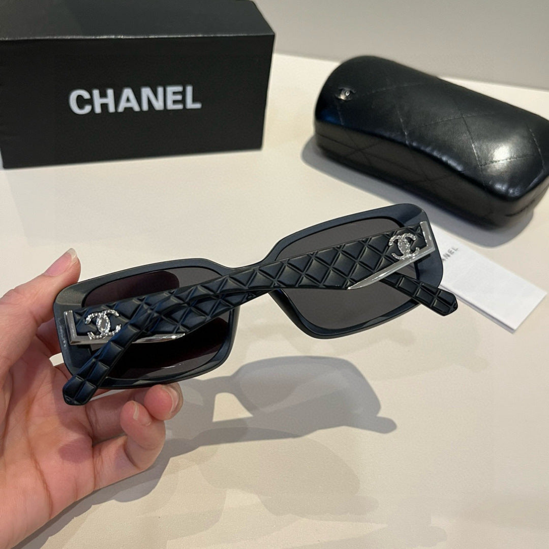 Chanel Square Black Lens Sunglasses for Men & Women - 867024 - detail image 7