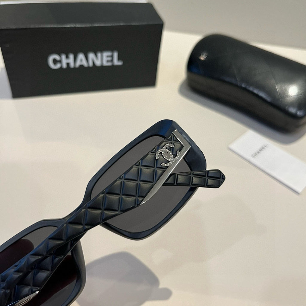 Chanel Square Black Lens Sunglasses for Men & Women - 867024 - detail image 8