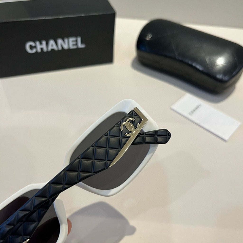 Chanel Square Silver Lens Sunglasses for Men & Women - 867025 - detail image 7